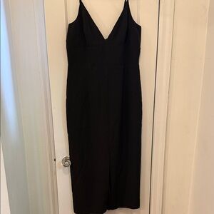 Bardot Elegant Black Midi Dress